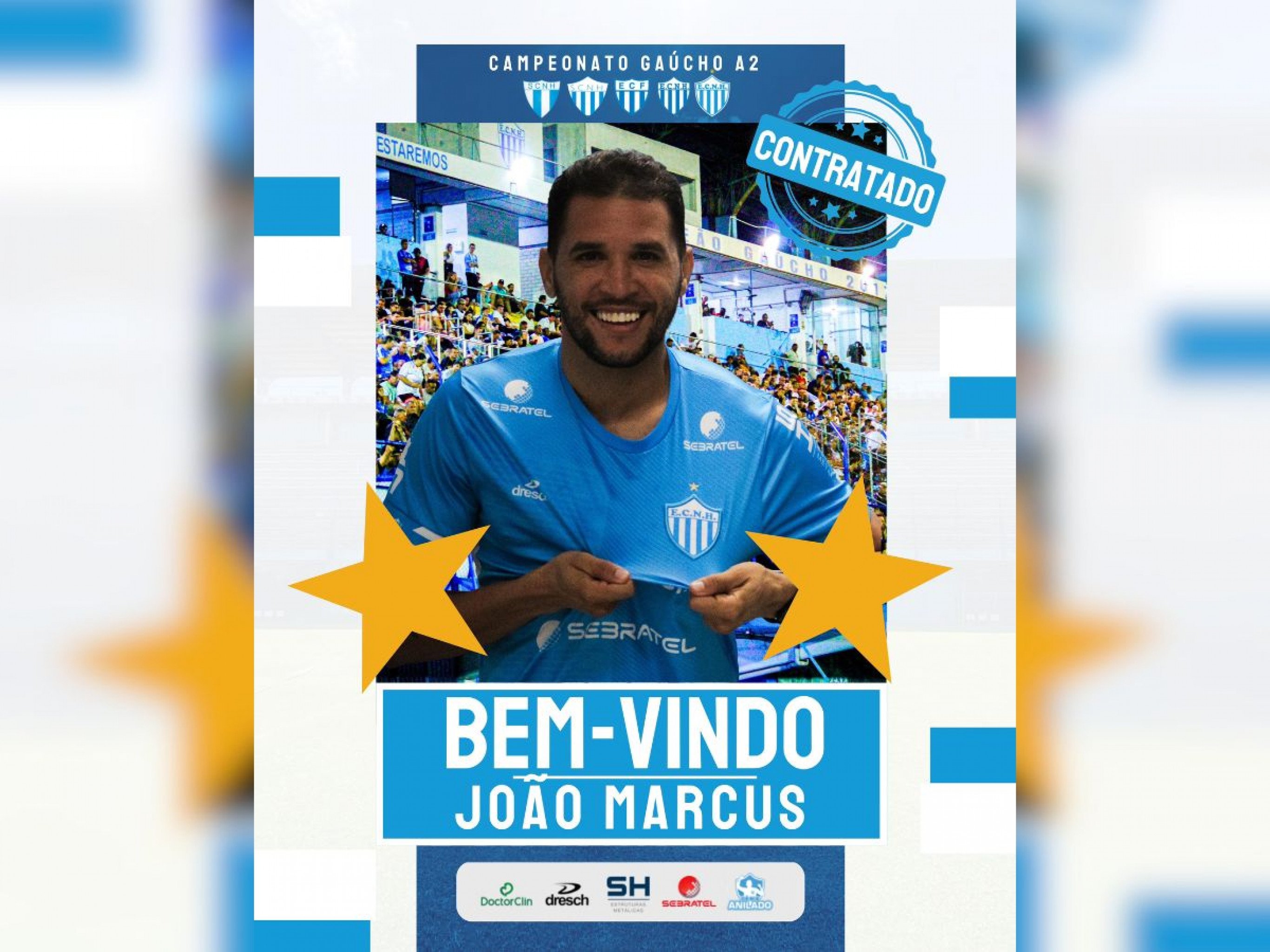Novo Hamburgo anuncia chegada de zagueiro João Marcus