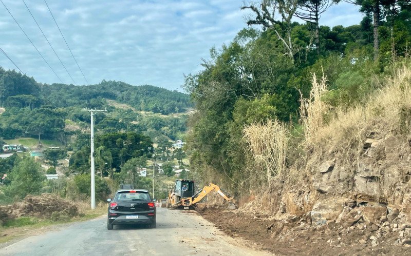 Trecho da RS-373, em Santa Maria do Herval, passará por recuperação do asfalto