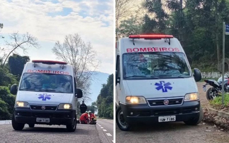 Dois acidentes foram registrados em locais próximos na BR-116 em Picada Café  | abc+
