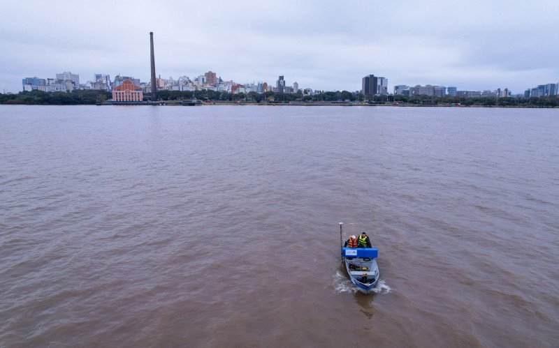 Batimetria do Guaíba começou a ser feita na semana passada | abc+