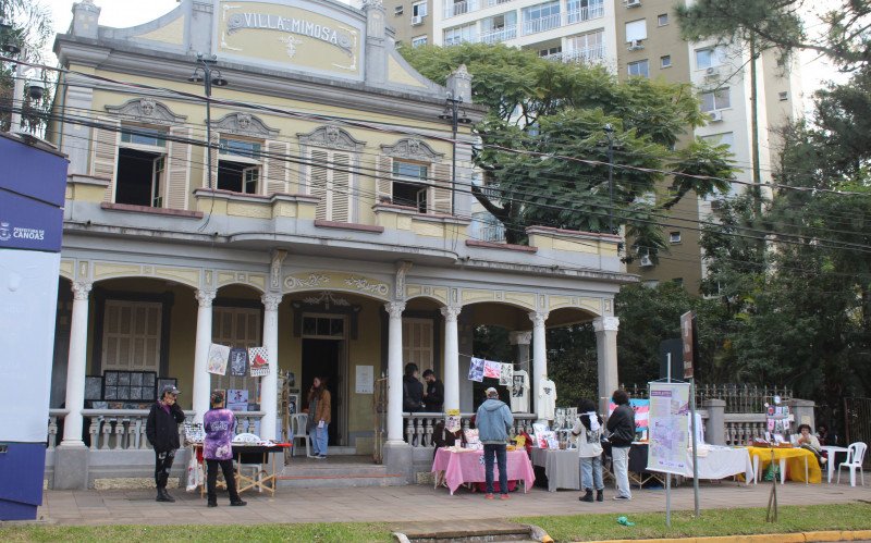 Prédio histórico fica na Avenida Guilherme Schell, em Canoas | abc+