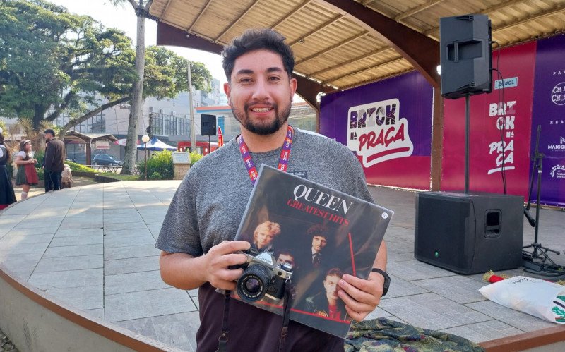 Maicon Dutra, organizador do Brick na Praça  | abc+