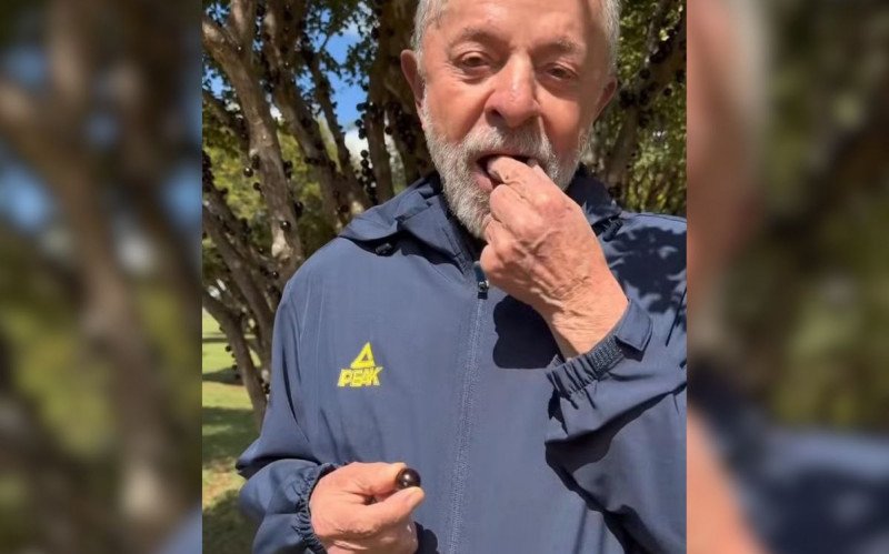 Lula pareceu em vídeo no domingo oferecendo jabuticaba para amenizar atrito com Donald Trump | abc+