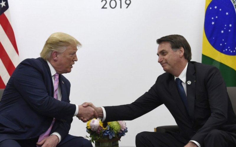 Donald Trump e Jair Bolsonaro se encontraram em 2019 durante seus mandatos | abc+
