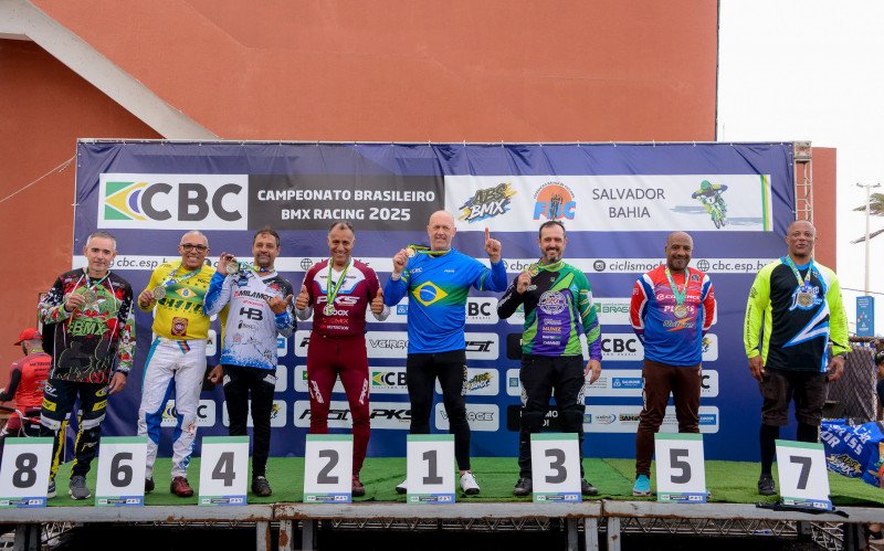 Vitor Plentz foi campeão na categoria 50+
