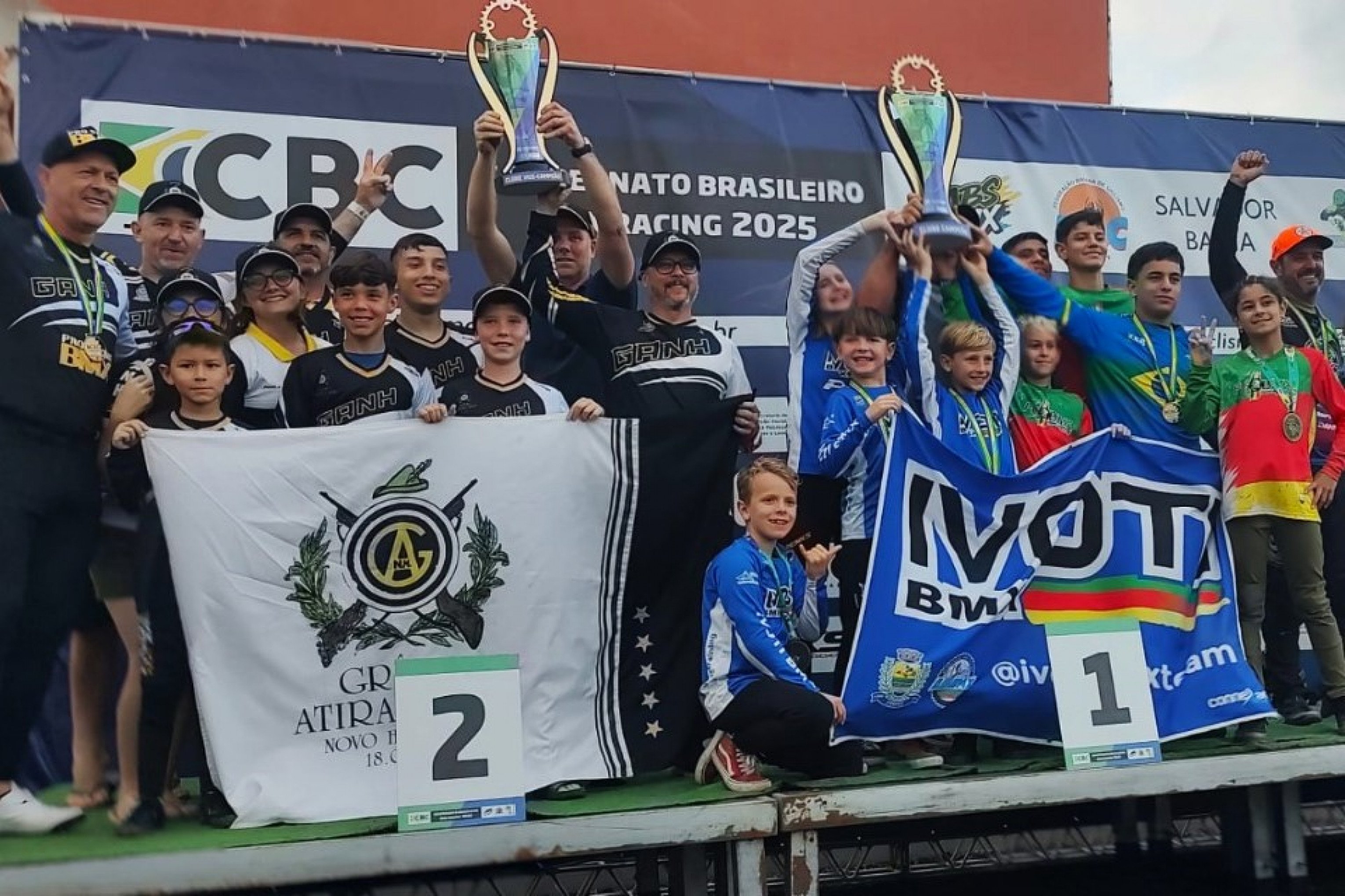 Equipes do Vale dos Sinos dominam o Campeonato Brasileiro de BMX Racing 2025