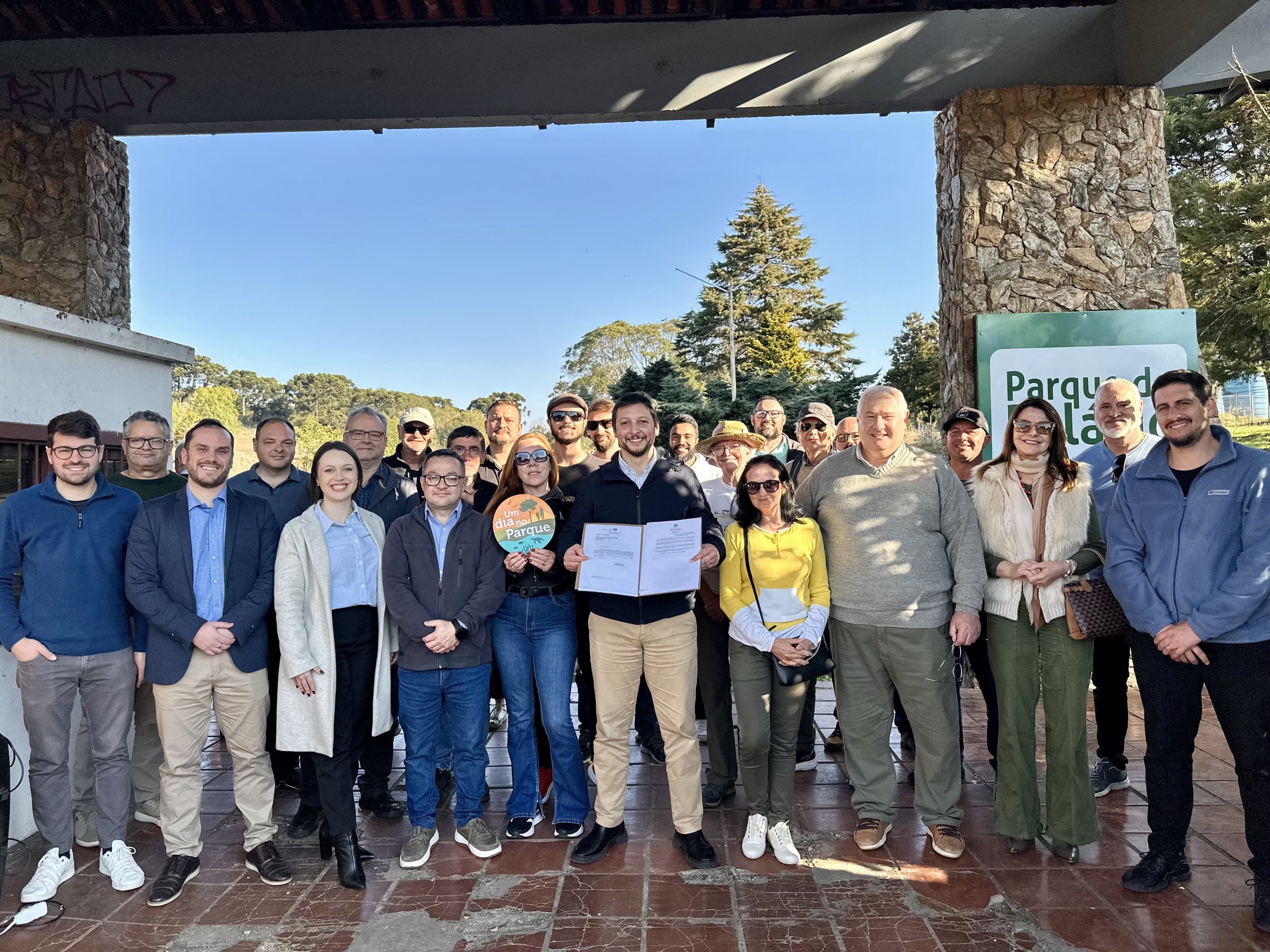 Projeto que prevê doação do Parque do Palácio a Canela é protocolado na Assembleia Legislativa
