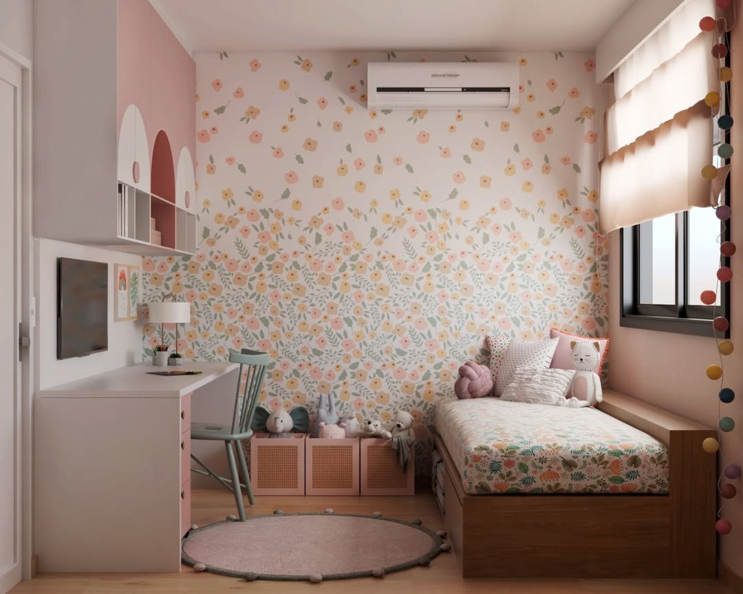 Dicas para planejar a decoração de um quarto infantil feminino