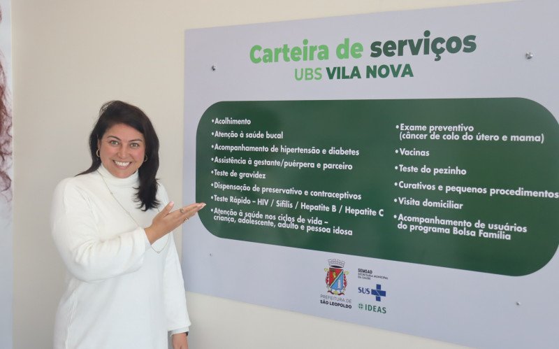 UBS Vila Nova é inaugurada nesta quinta-feira no bairro Campestre, em São Leopoldo