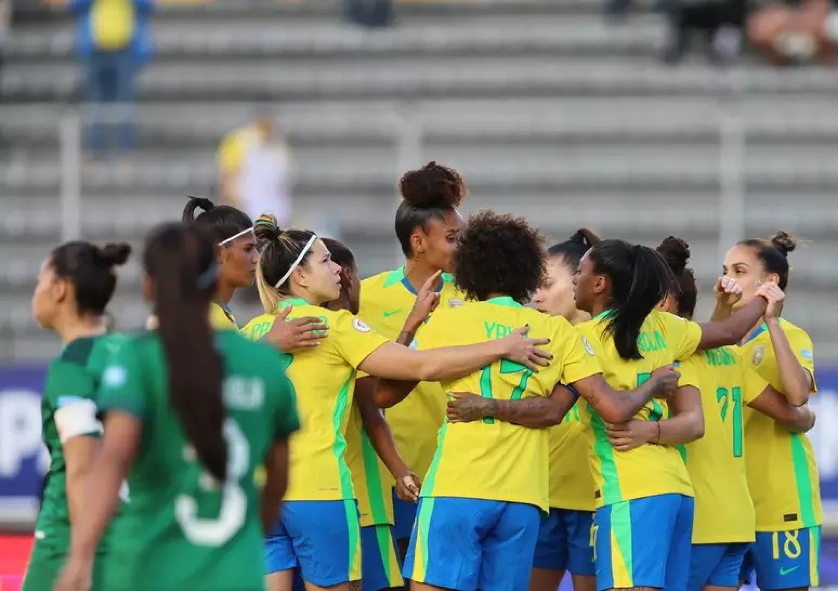 Seleção Brasileira goleia a Bolívia e assume a liderança do Grupo B na Copa América Feminina