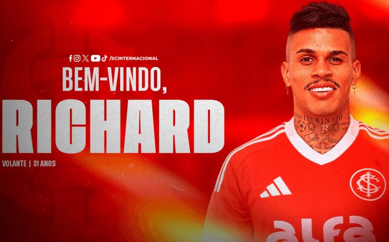 Richard é o novo volante do Internacional | abc+
