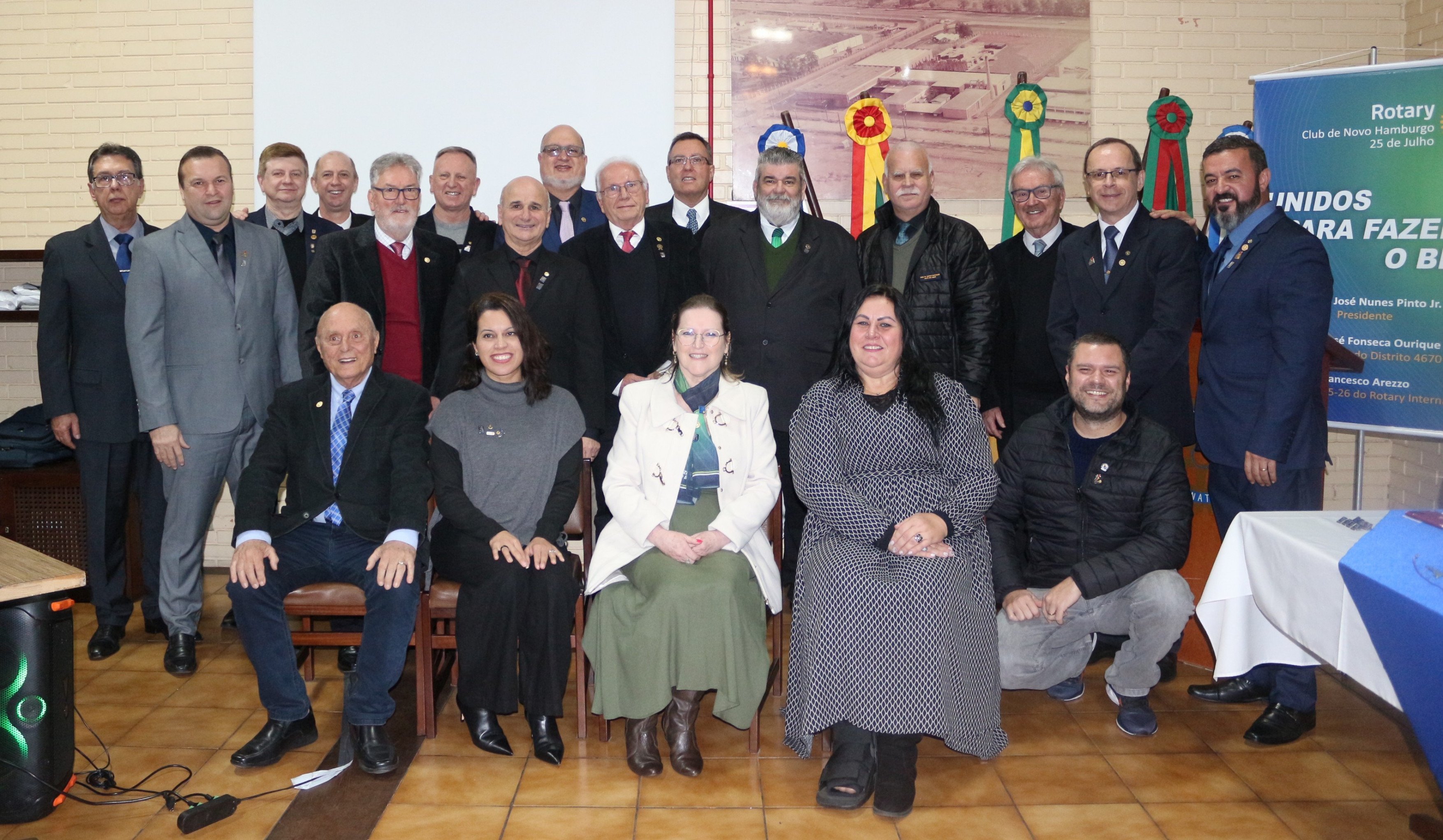 Rotary Club Novo Hamburgo 25 de Julho tem novo presidente
