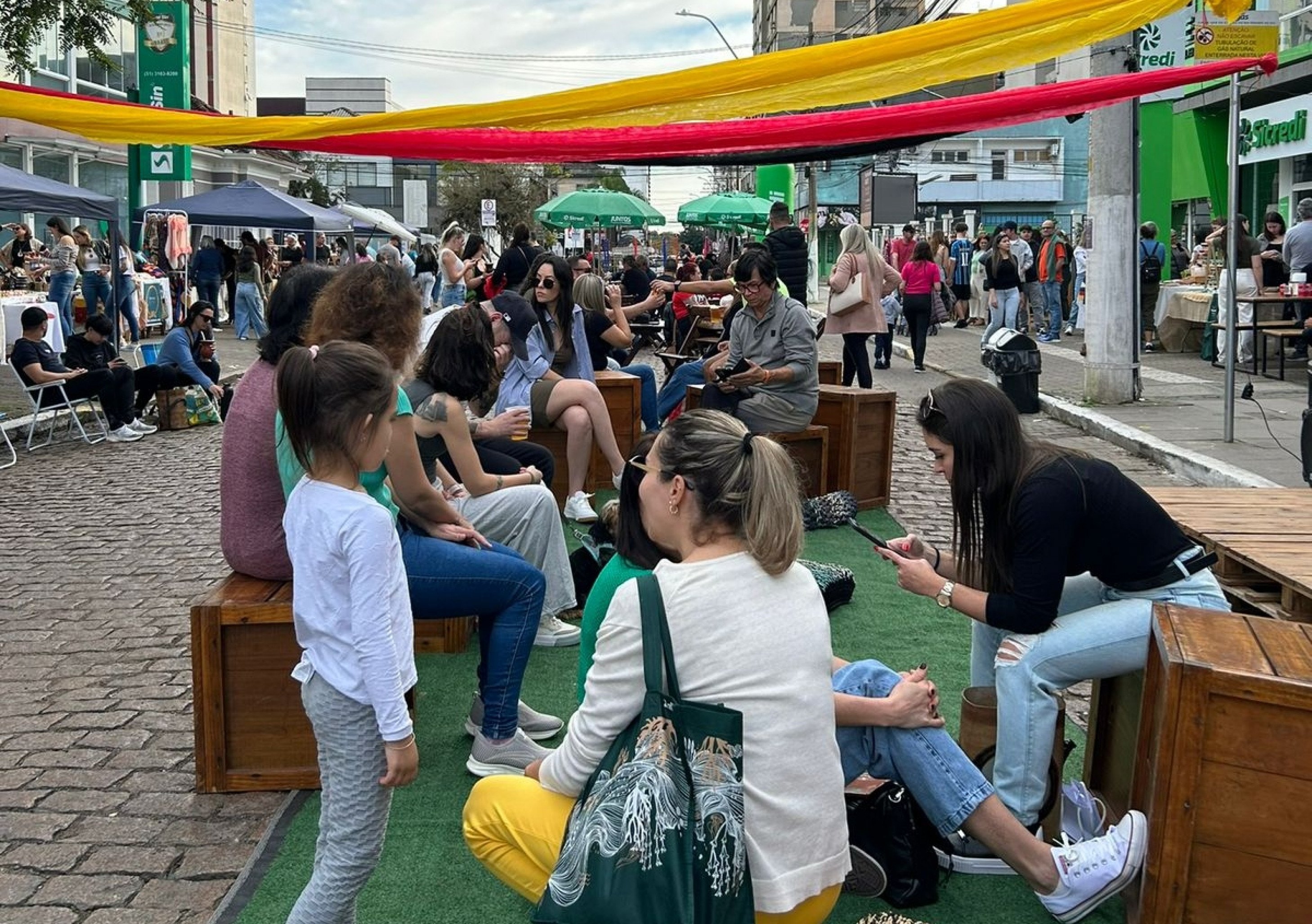 Rua de Lazer dá início às comemorações do aniversário de São Leopoldo na Rua Lindolfo Collor