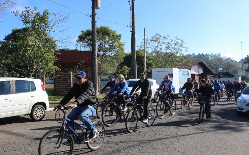 4ª Pedalada de São Cristóvão da Paróquia São Luiz Gonzaga, de Sapiranga. | abc+