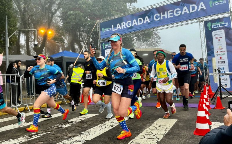 Unimed Day Run ocorreu na manhã deste domingo (20), em São Leopoldo 