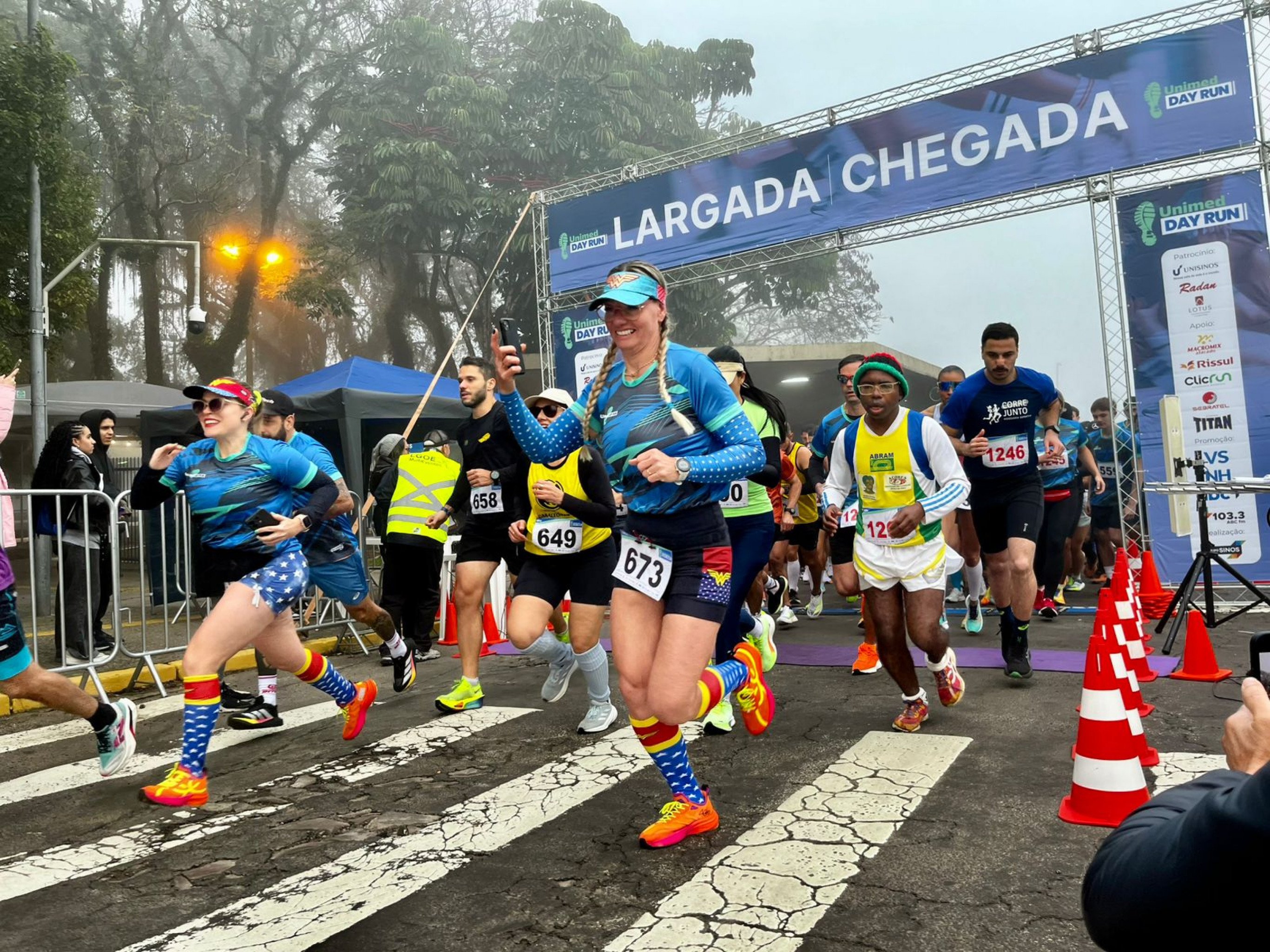 Unimed Day Run reúne 800 atletas em São Leopoldo neste domingo