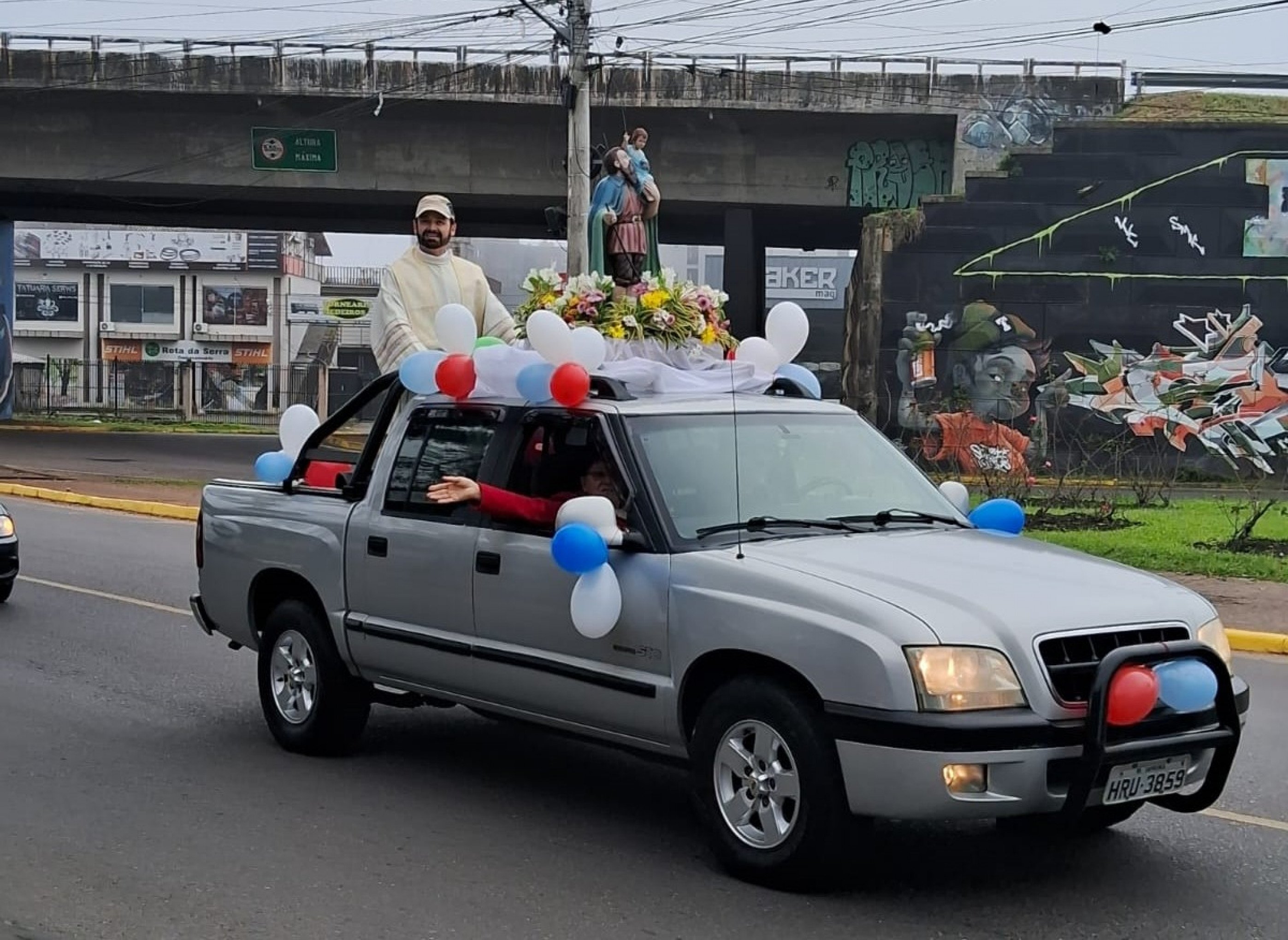 34ª Festa do Motorista da Paróquia São Luiz Gonzaga reúne mais de 2 mil veículos