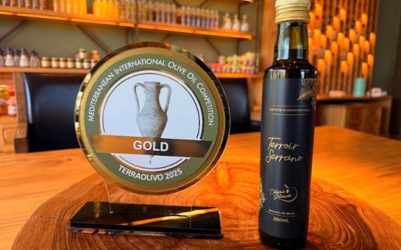 Olivas de Gramado conquista medalha de ouro em Israel