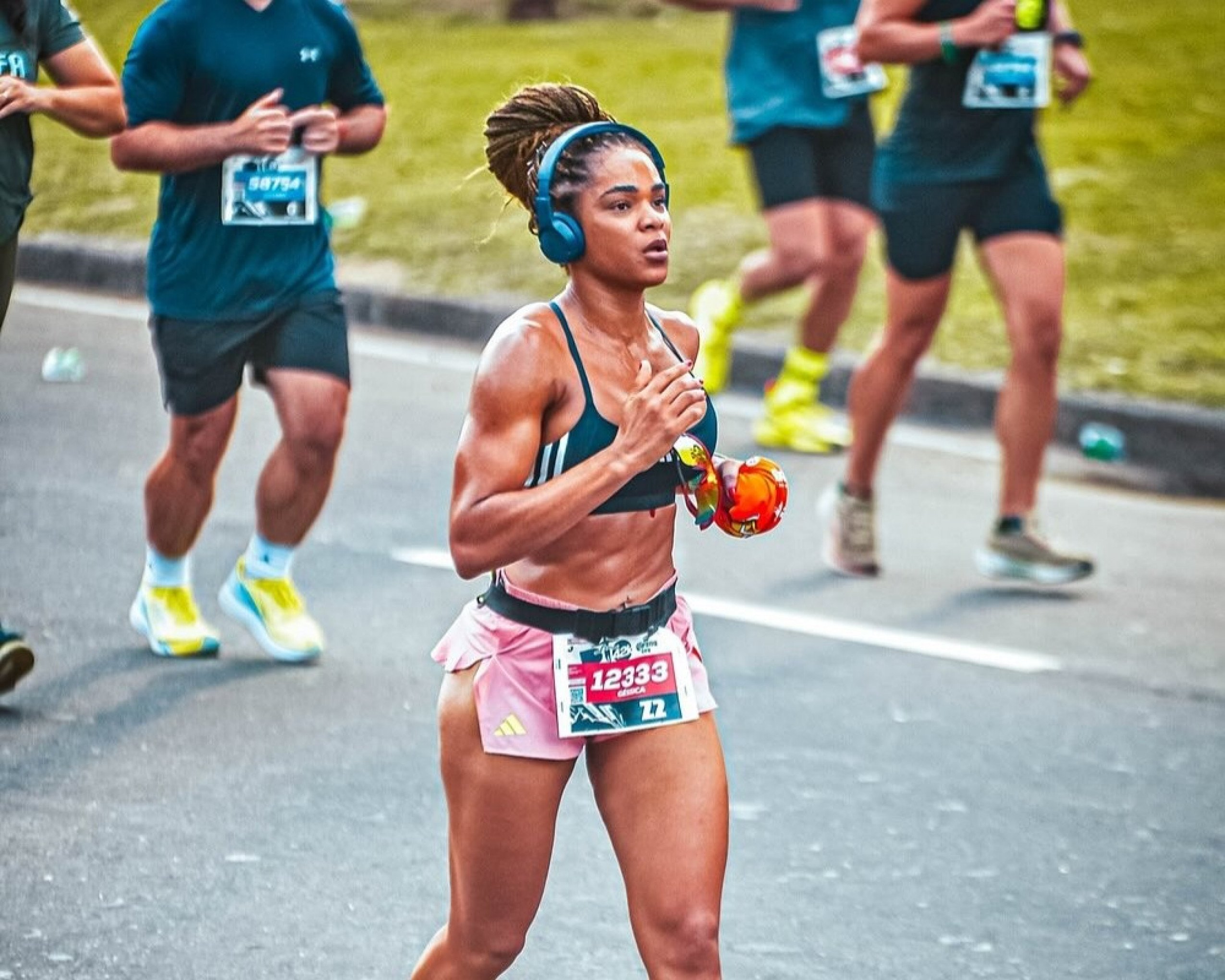 Tranças facilitam o momento de correr
