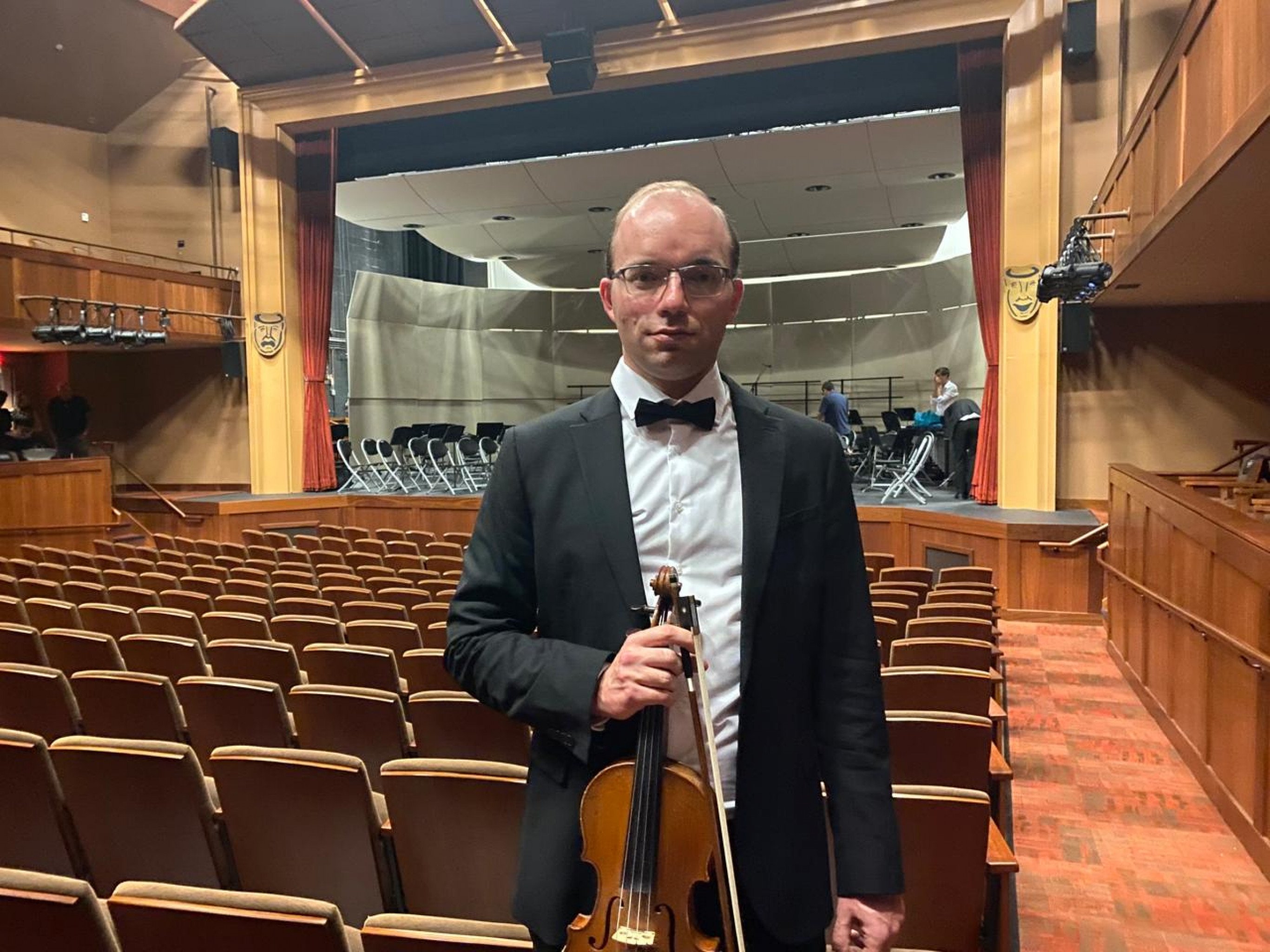 Violinista de Novo Hamburgo está nos Estados Unidos para temporada de concertos