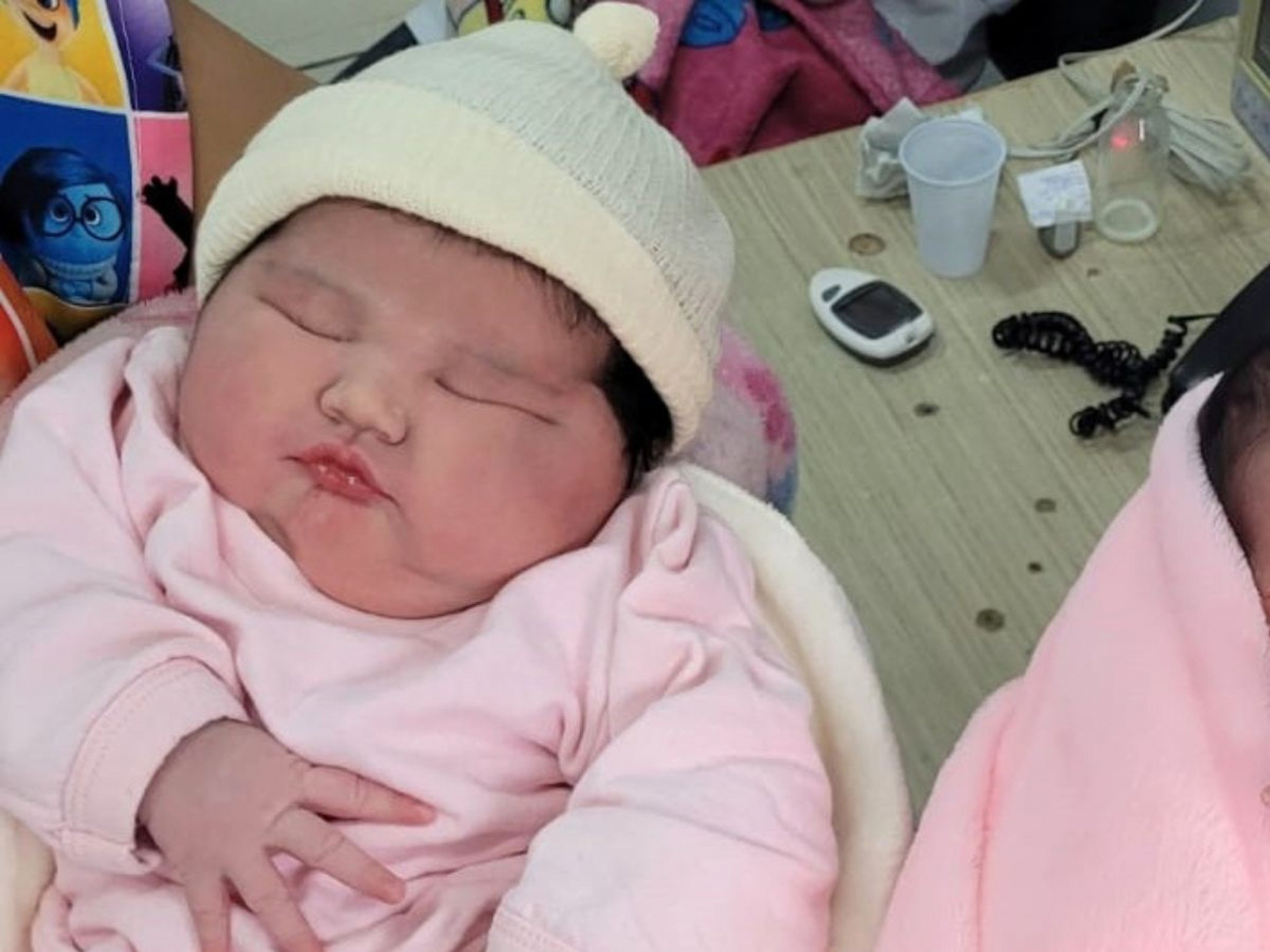 Fofura! Bebê nasce com mais de 5 kg no Hospital Municipal de Novo Hamburgo