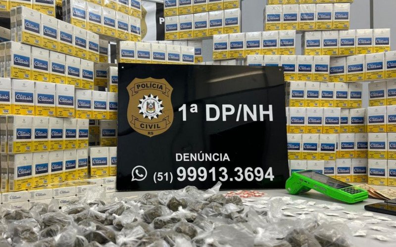 Operação em Novo Hamburgo apreende drogas, veículos e máquina de cartão usada em tele-entrega | abc+