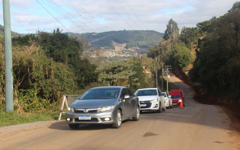 RS-373 Santa Maria do Herval - Asfalto 