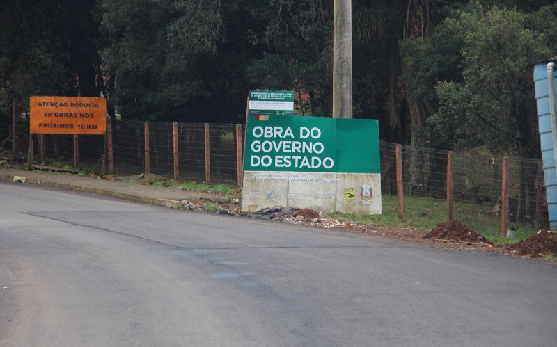 RS-373 em Santa Maria do Herval 
