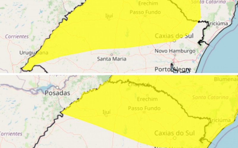Alertas do Inmet para chuvas intensas | abc+