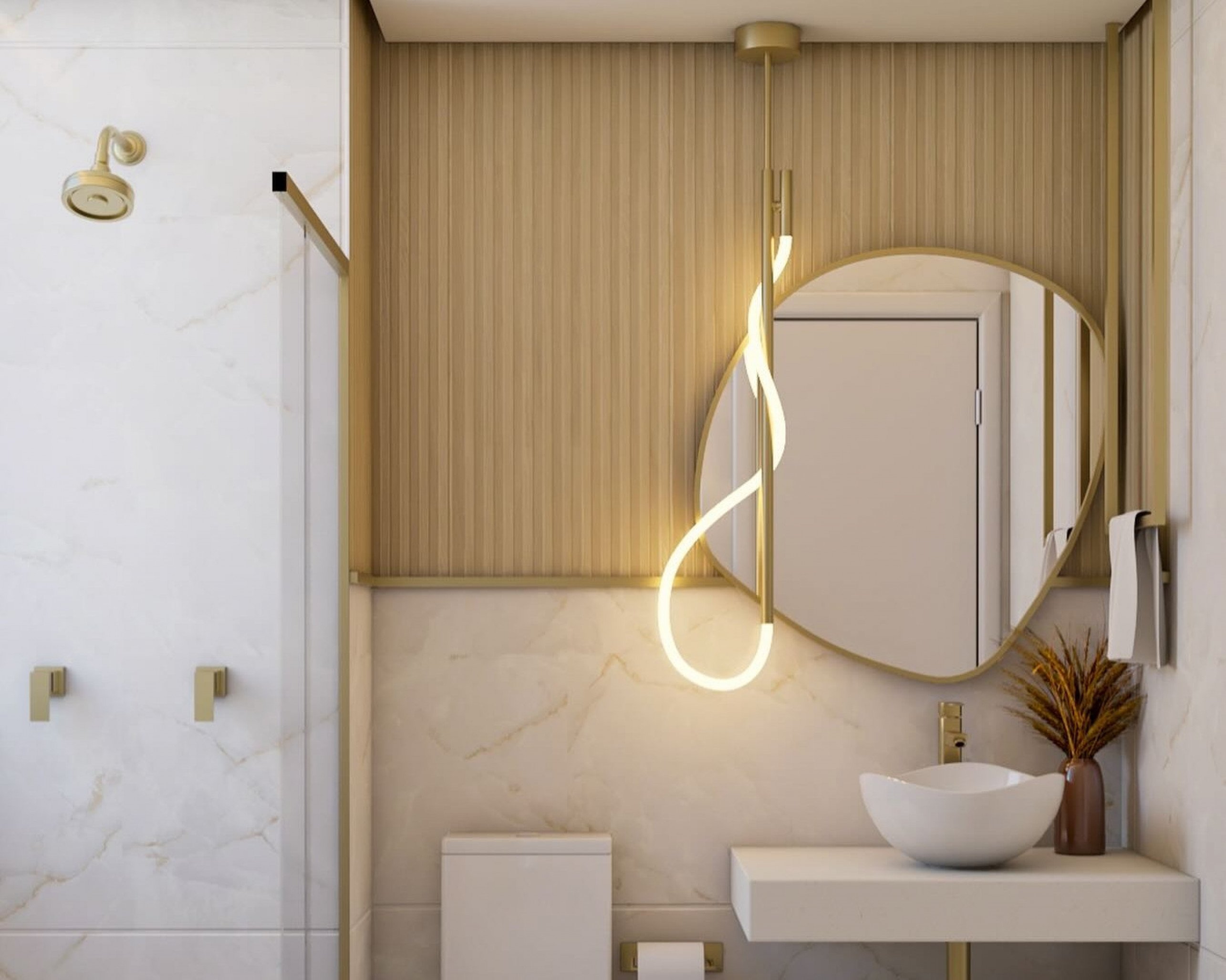 Banheiro compacto e elegante: 3 dicas para transformar espaços pequenos