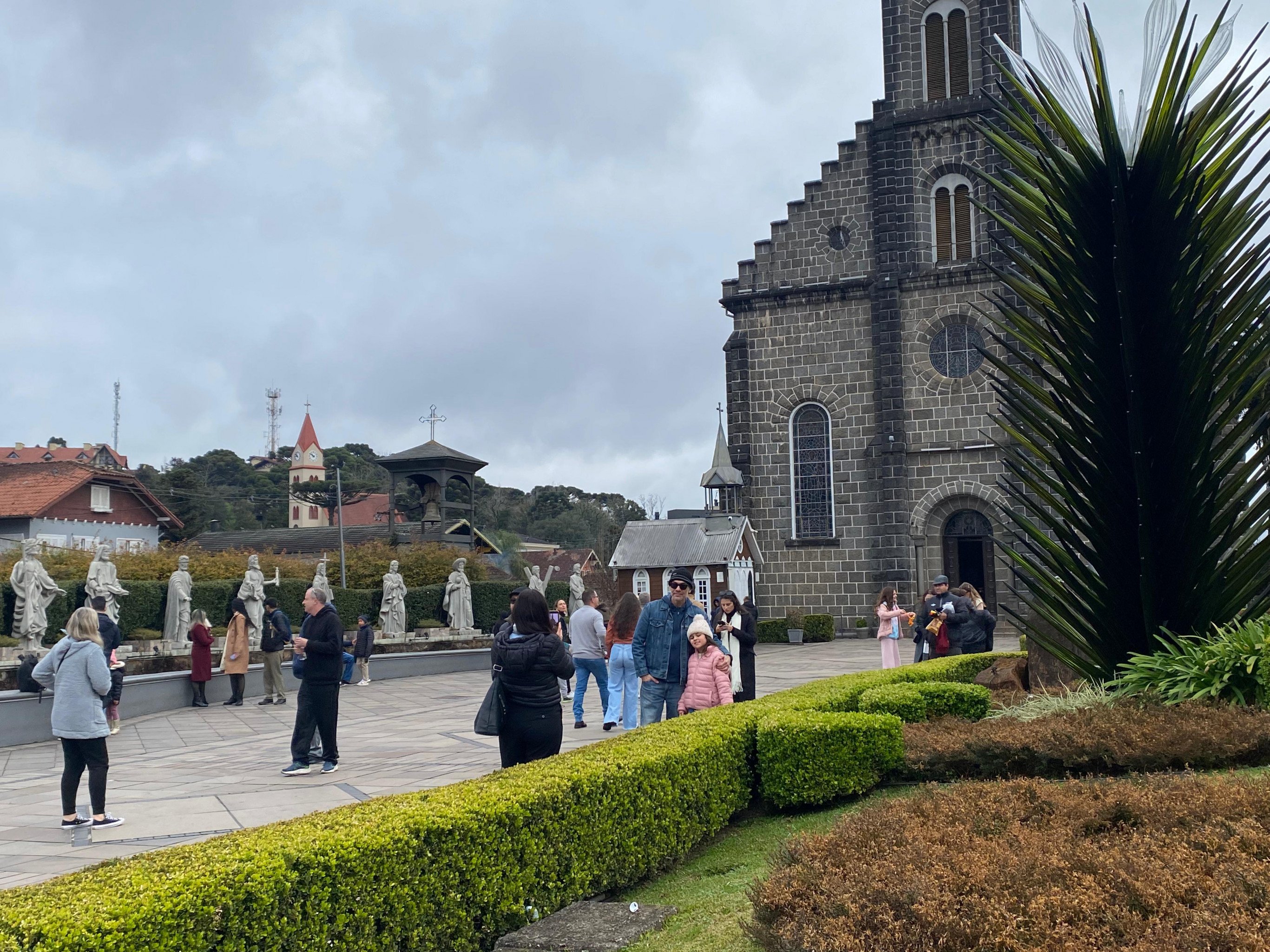 Chuva retornará a Gramado neste final de semana; temporais não são descartados, com queda de granizo e vento