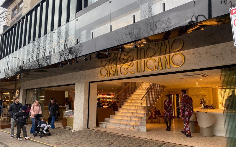 Casa Lugano abriu os três andares de complexo gastronômico no Centro de Gramado