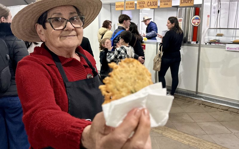 Laide participa da Festa Colonial de Canela há 29 anos