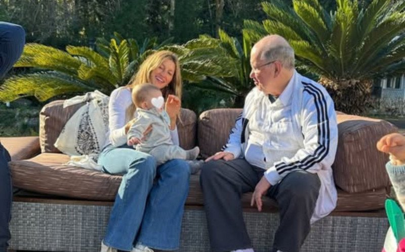 Gisele Bündchen publicou fotos do filho caçula nas redes sociais durante viagem à Serra gaúcha | abc+