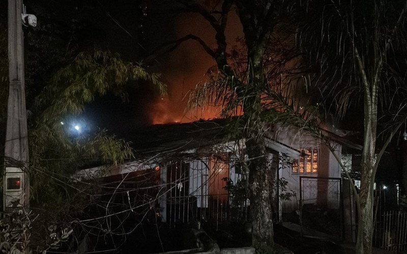 Incêndio criminoso em residência em Canela