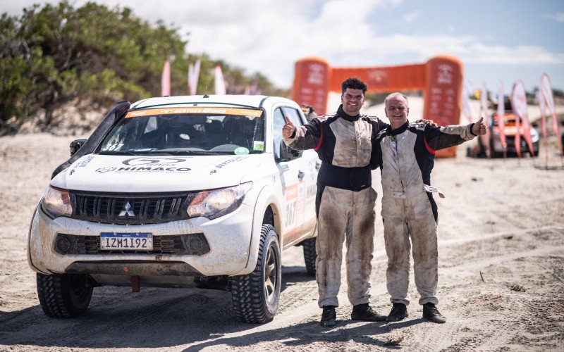 José Carlos filho e José Carlos pai estarão juntos pela quarta vez no Rally dos Sertões