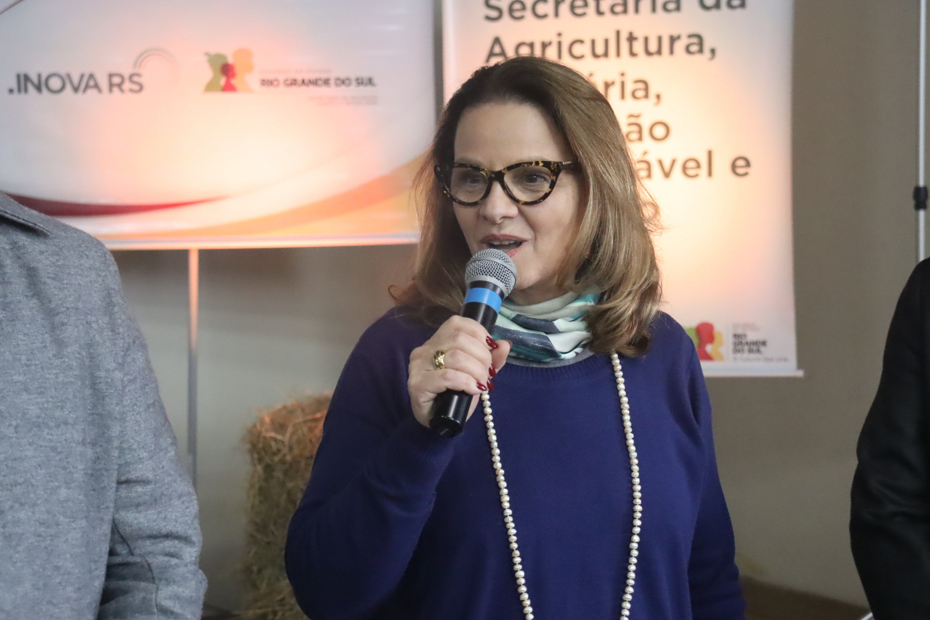 Centro de Inteligência do Agronegócio realizou encontro nesta quinta (24), no Parque de Exposições Assis Brasil - Betty Cirne Lima - subsecretária Parque Assis Brasil