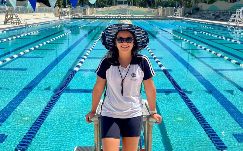 Paola representa o Grêmio Atiradores nos EUA | abc+