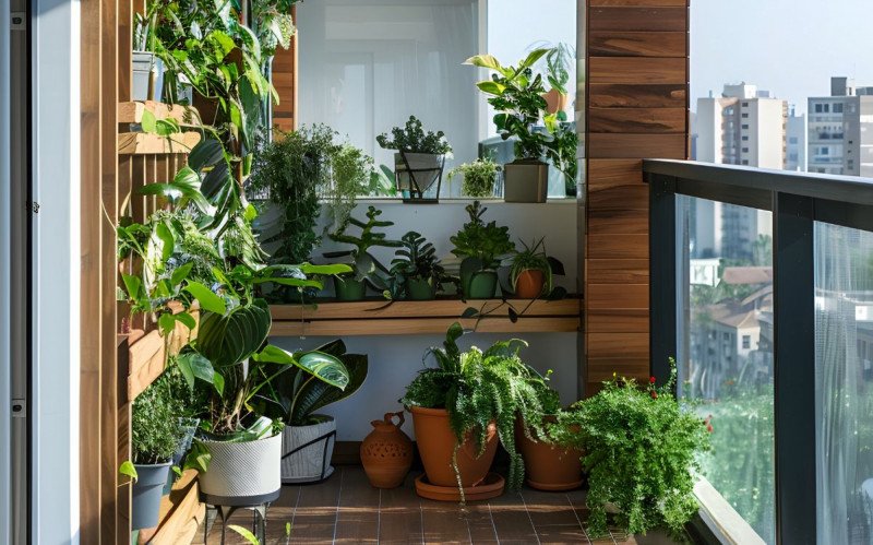 Sacada com plantas | abc+