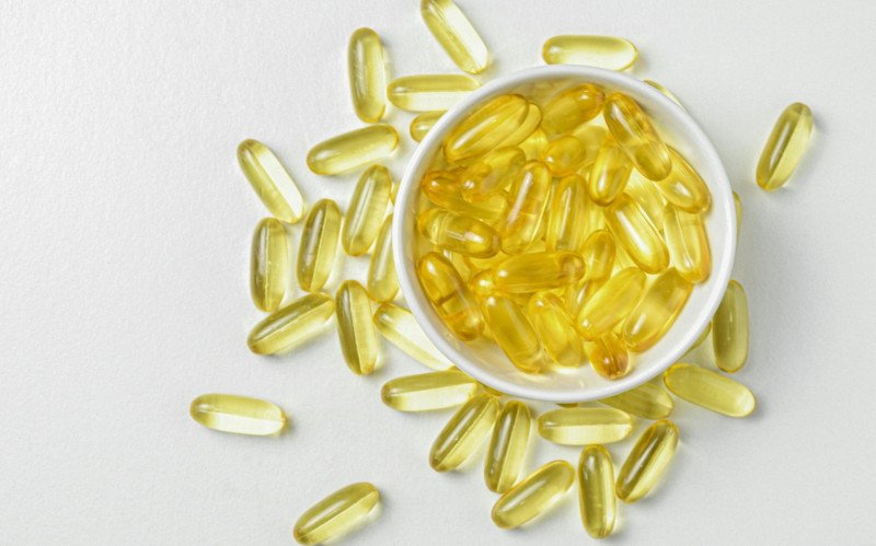  Suplemento em cápsula chamado D-Ômega combina ômega 3 e vitamina D | abc+