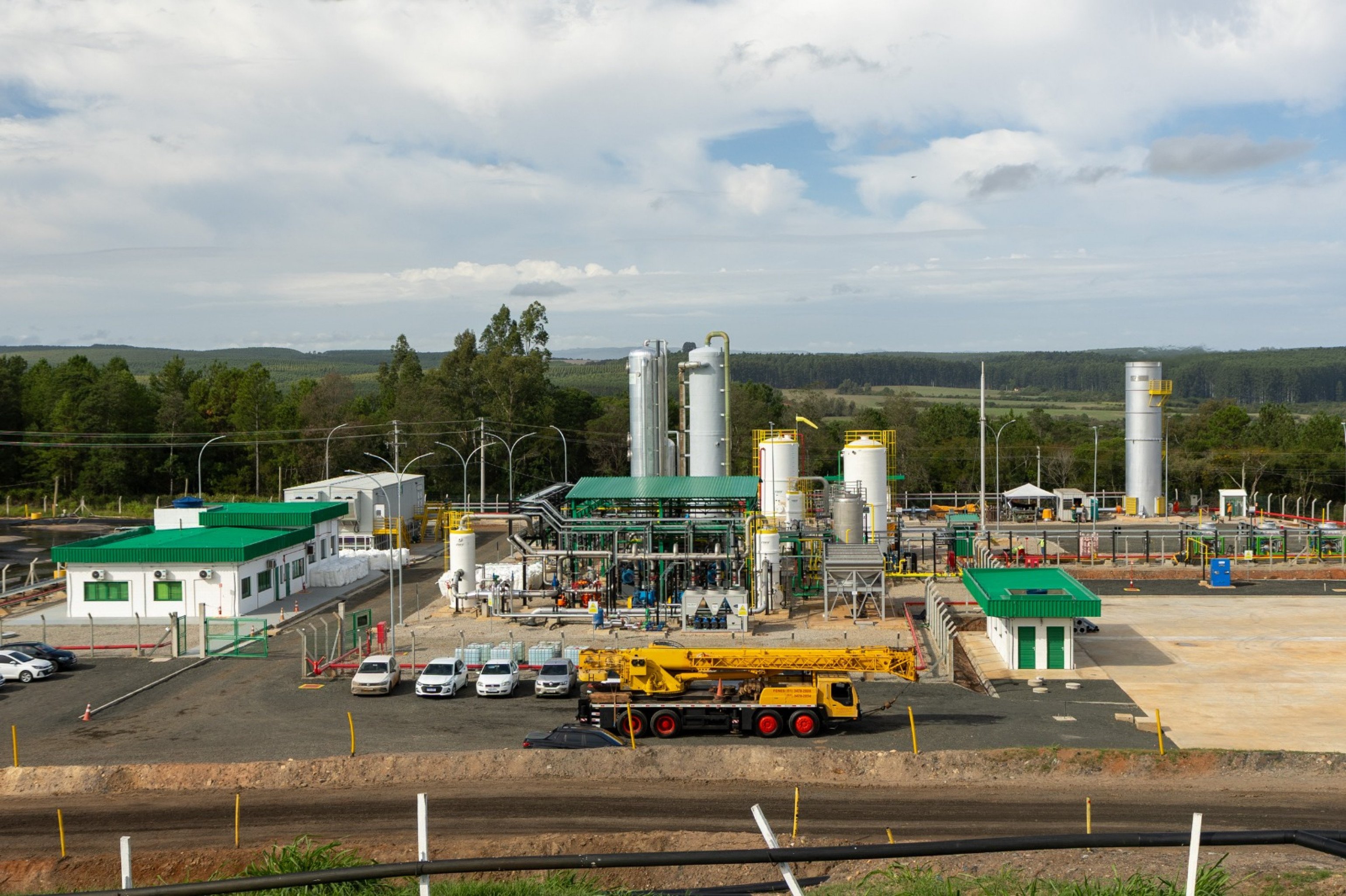 Usina de biometano já recebeu vistoria da ANP e aguarda licença para iniciar operação