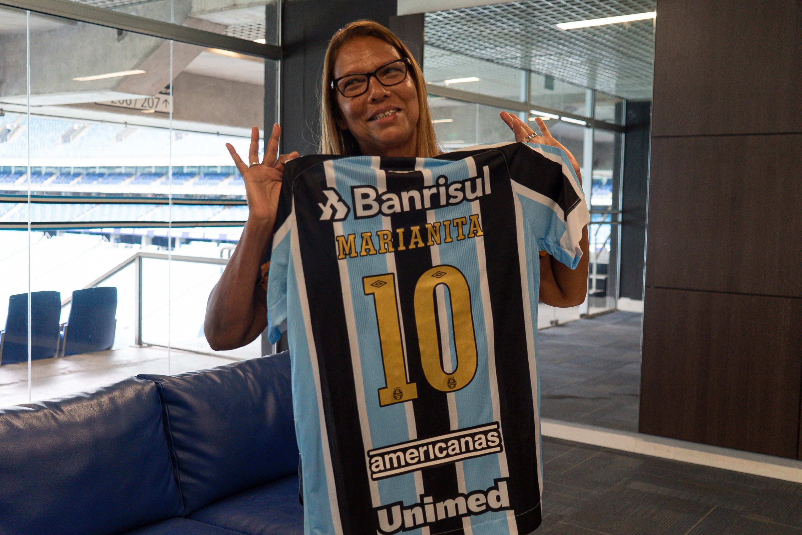 Ex-capitã do Grêmio será a primeira mulher a integrar Calçada da Fama de um clube no Brasil