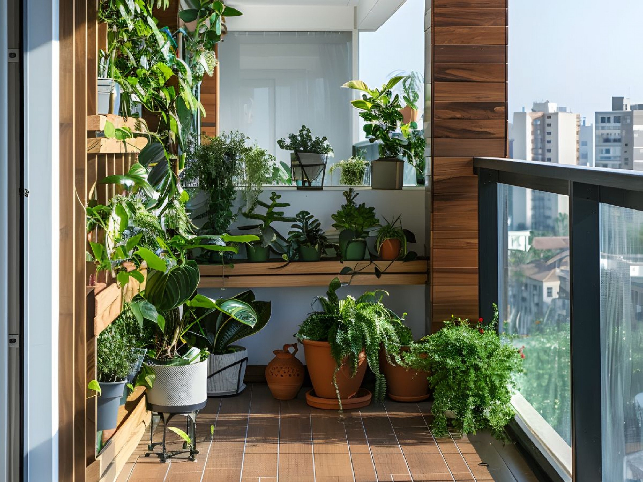 Transforme sua sacada em um oásis verde: Dicas para um jardim charmoso e relaxante