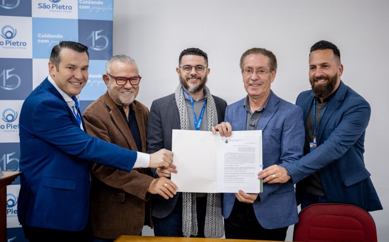 Prefeitura de Canoas assina acordo de cooperação com Grupo São Pietro para instalação do Hospital de Olhos de Canoas | abc+