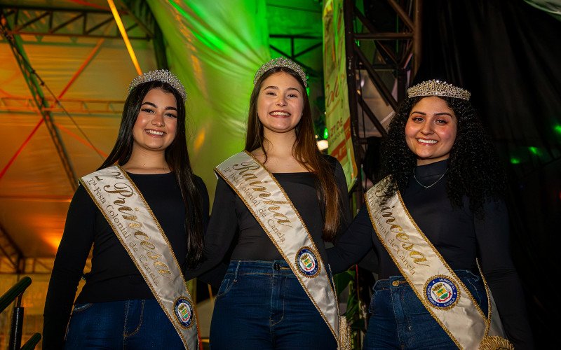 Clara Benetti da Silva, Lavínia Benetti Livi e Hevilin Livi de Moraes representarão a Festa Colonial de Canela em 2026