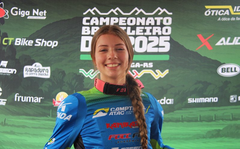 Larissa Luz, de 18 anos, é referência na modalidade