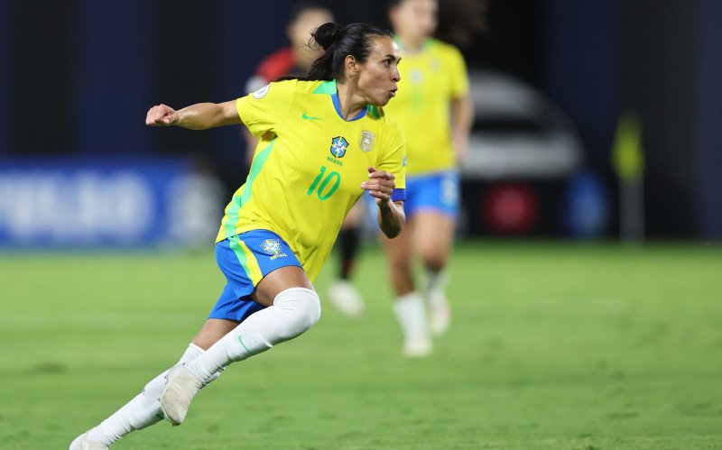 Marta em ação pela Seleção Brasileira | abc+