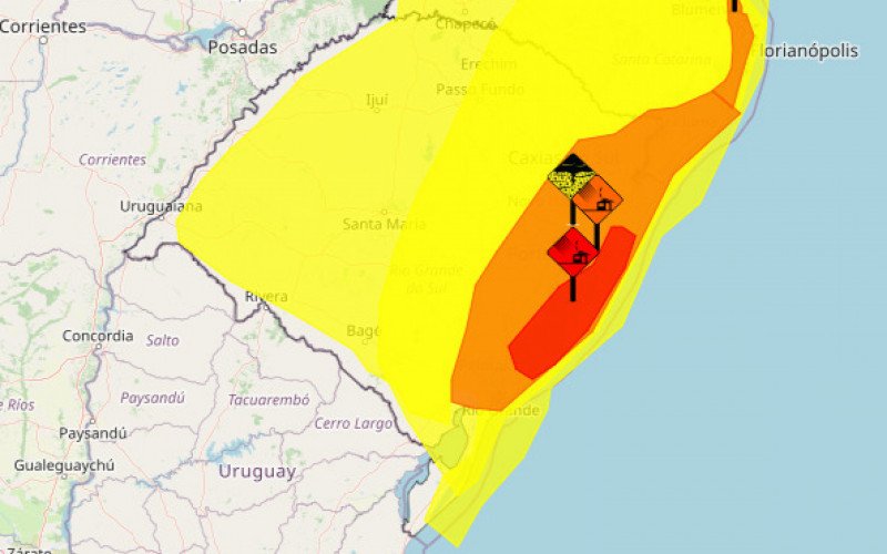 Alertas do Inmet nesta segunda-feira, 28 de julho | abc+