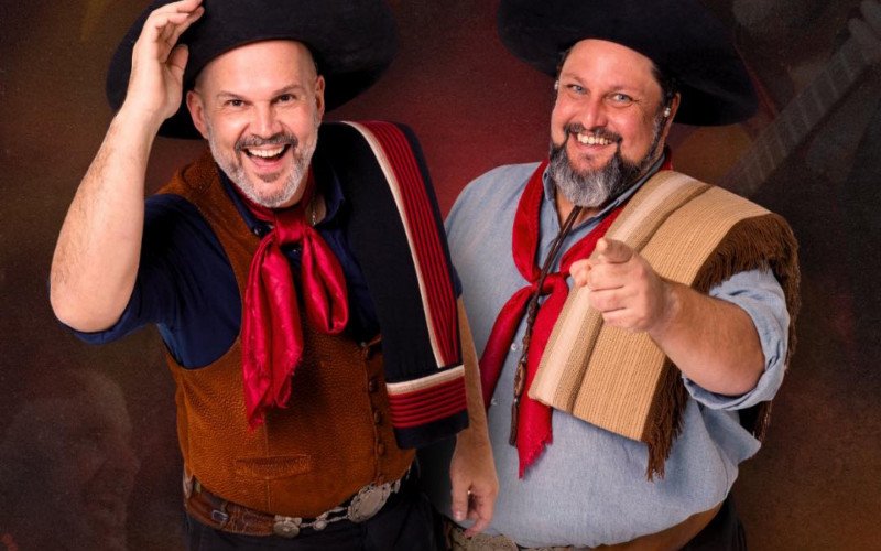 Dupla César Oliveira e Rogério Melo é uma das atrações