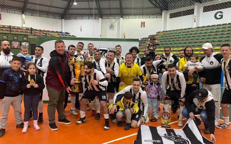 Campeonato de Futsal Veterano de Gramado tem Panelão como campeão